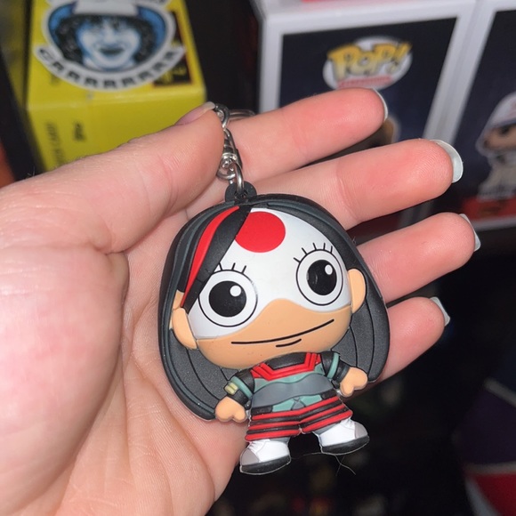 6 piece collectable super hero (girls) keychains - Picture 4 of 7